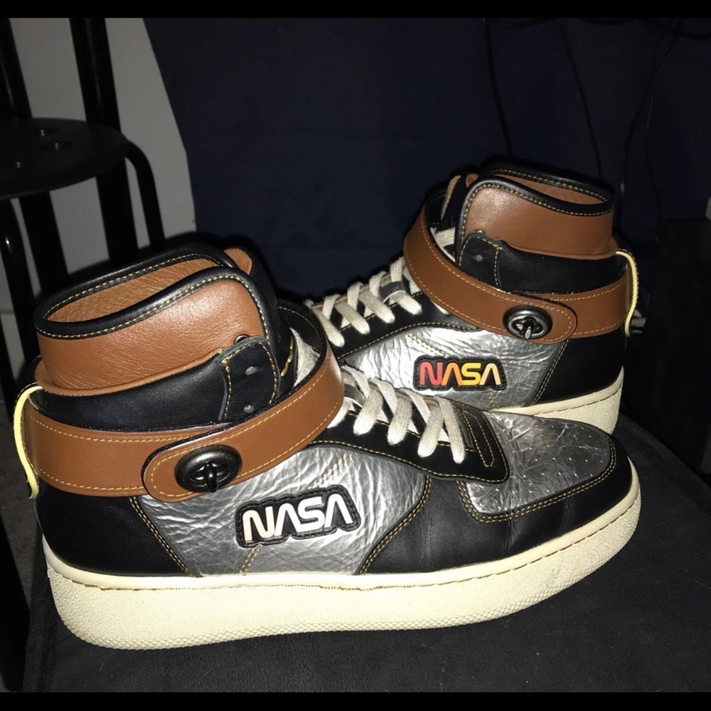 Coach NASA 10.5 glow in the dark foil reflective